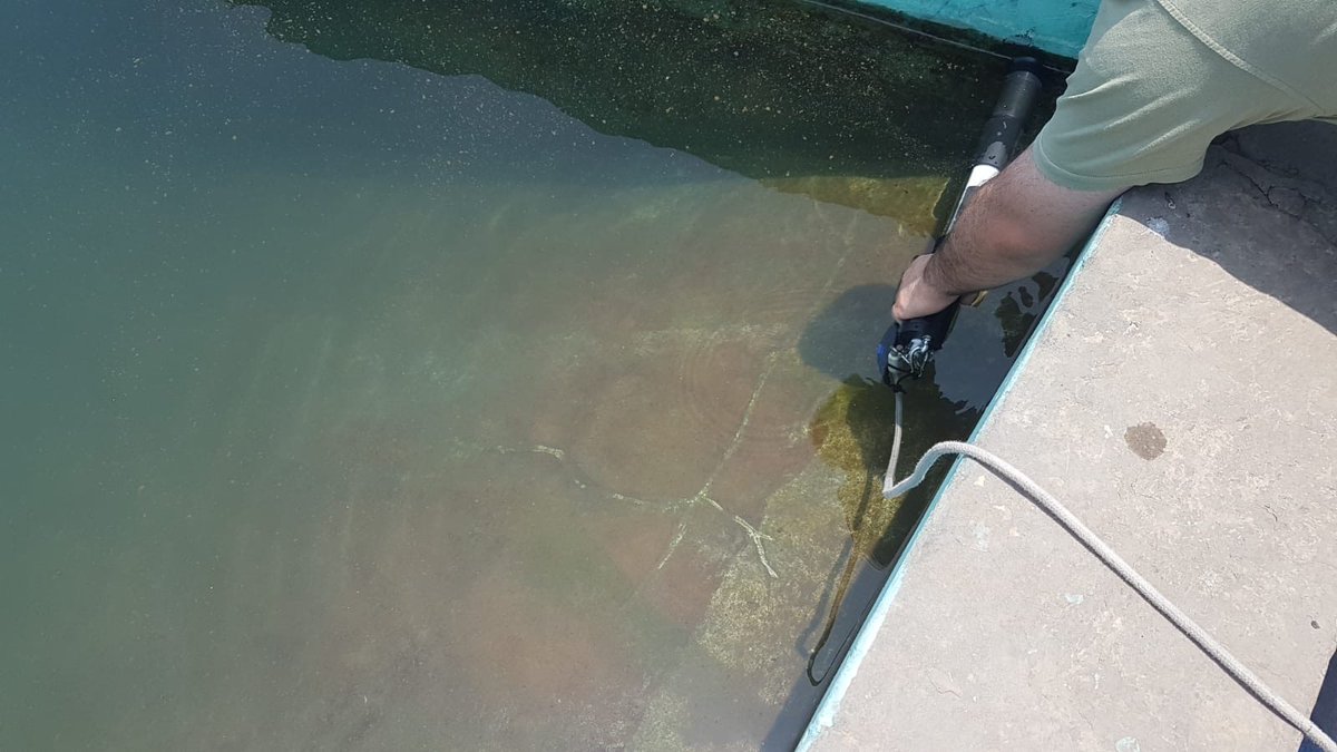 moldaenke's tweet photo. a nice application of the bbe #Benthotorch in drinking water treatment plant sand filters, many thanks to our distributor BRANCOMIN SAC in Peru #benthos #drinking water #treatment plant https://t.co/EQMpc0N2lL