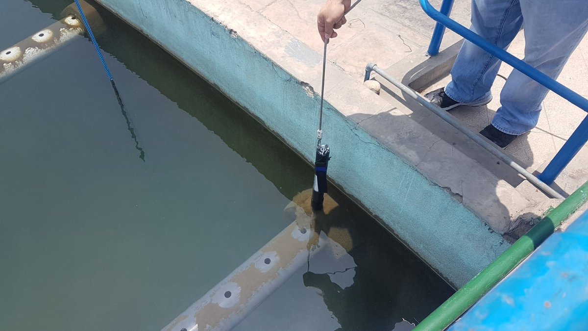 moldaenke's tweet photo. a nice application of the bbe #Benthotorch in drinking water treatment plant sand filters, many thanks to our distributor BRANCOMIN SAC in Peru #benthos #drinking water #treatment plant https://t.co/EQMpc0N2lL