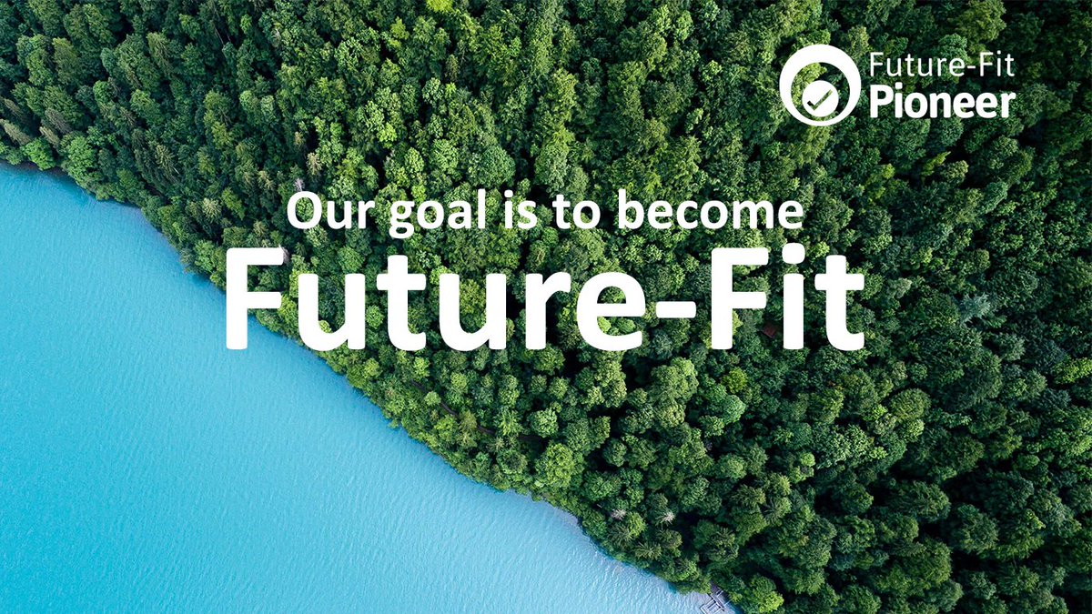 True leadership is about heading for the right destination and lighting the way for others to follow. We’re doubling down on our commitment to @FutureFitBiz, by becoming a Future-Fit Pioneer. We will share our journey as we transform our business and society for the better!