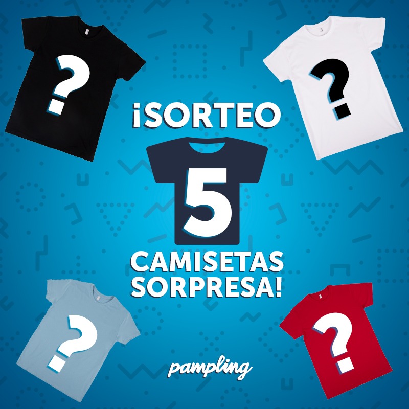 PamplingNews's tweet photo. 👕❓ ¡Gana una de las 5 camisetas sorpresa que SORTEAMOS!

📢 ¿Cómo participar?
Haz retweet.
Recuerda etiquetar a @PamplingNews.

Más en https://t.co/nWcyRUet5o

Participación válida en Twitter e Instagram de España e Italia hasta las 23:59 del 20/11 https://t.co/MWIExAI4XJ