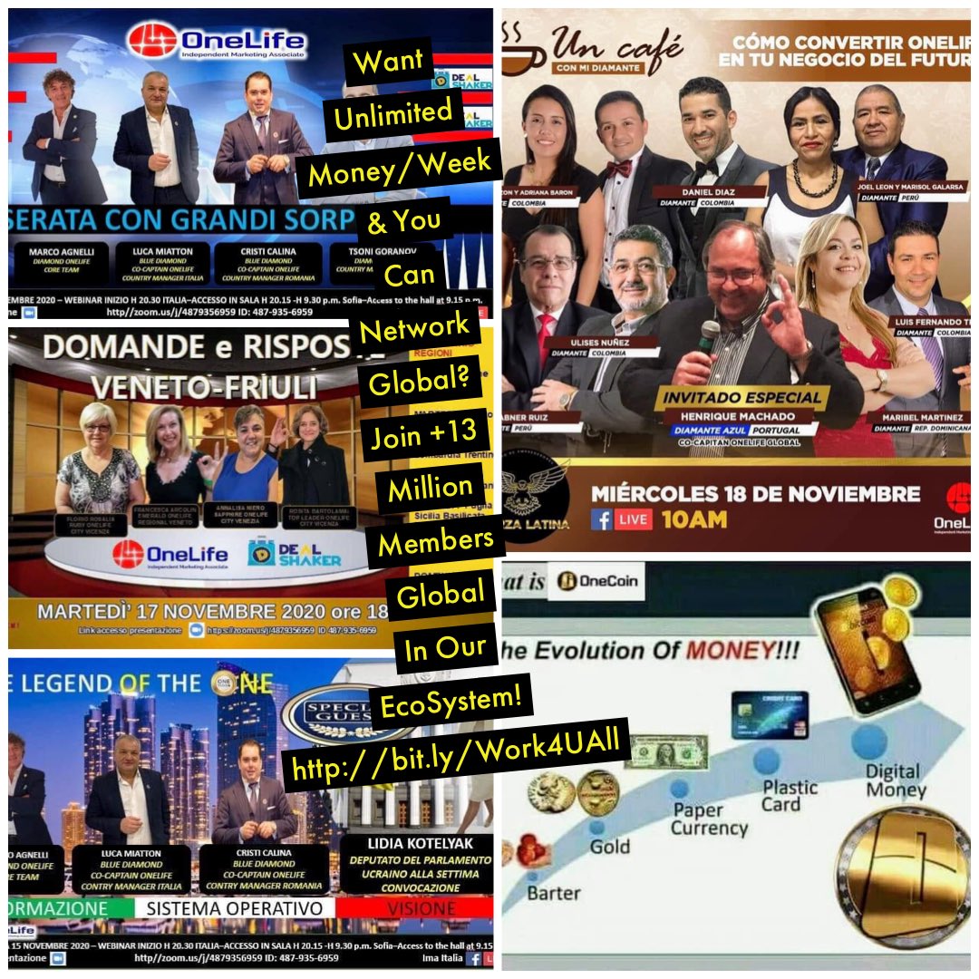 OneCoin4u's tweet photo. #Crypto #networking #Global #Advertising #Billion #employment #EmpoweringWomen #entrepreneur #Leadership #WorkFromHome #UNLIMITED #money #Asia #Europe #WorkingWomenNeed #GlobalGoals #Africa #business #Google #Twitter #marketing #DigitalCurrency #UK https://t.co/j4gBbvTWSm