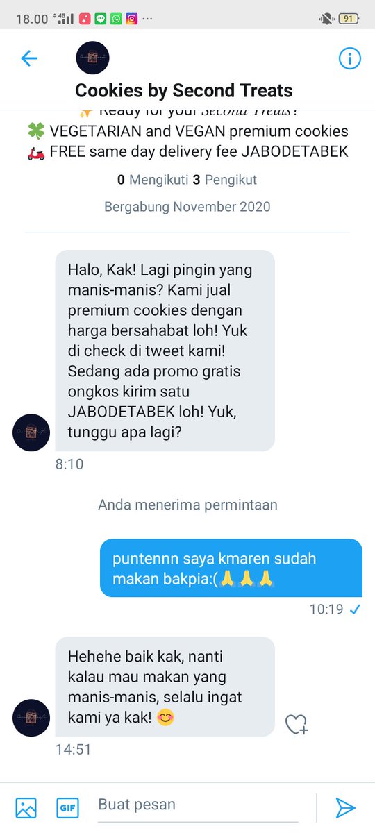 newmoongil's tweet photo. Yang di jabodetabek dilarisin kakaak

Niat bgt mba/masnya ngdm
@SecondTreats https://t.co/X2AIjz1iYr
