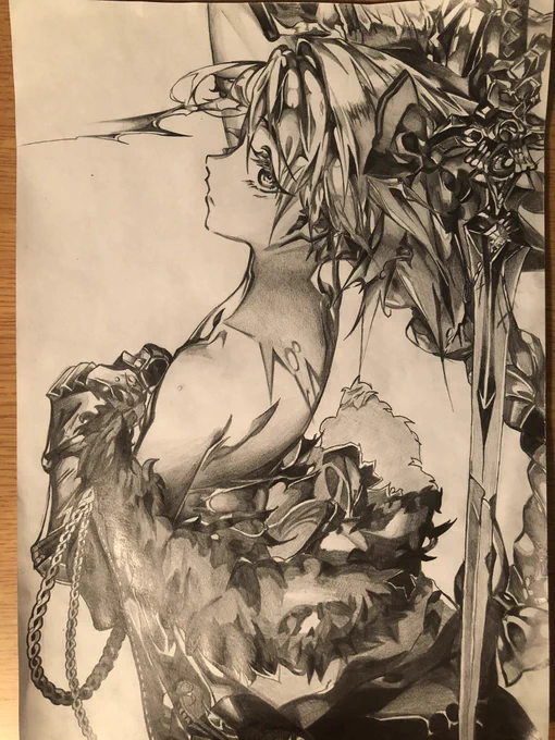 最近中間テスト期間で全然イラストあげれなかったので過去絵
fgoからアストルフォの模写です!
模写の中でいちばんうまいとおもったやつ!
#FateGO 
#模写 