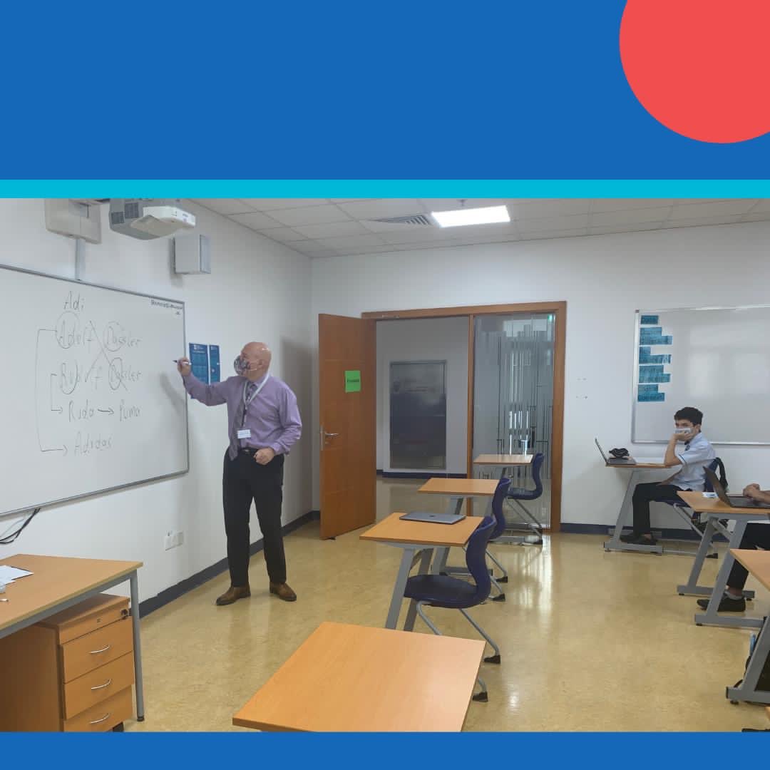 UISDubai's tweet photo. Super mini lesson from Super Swoboda! He explained the conflict between the Dassler brothers and how their rivalry affected an entire town!π
#UIS #ProudlyTaaleem #generationib #ibmyp #discoveryourpassion #mindsetofthefuture #trulyinternational https://t.co/vjEU6hfgxn