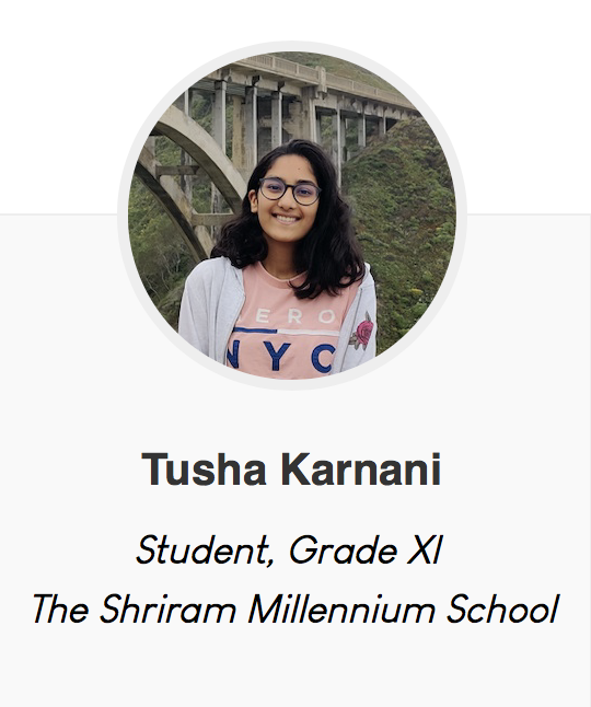 OrionYouth's tweet photo. #YIOS2020 | We'd like to welcome @KarnaniTusha, Student- Grade XI, The Shriram Millennium School, as our esteemed panelist at the Youth Impact Inclusion Summit!

Know More About The Summit: https://t.co/SvXAw1ez1Y

#YIOS #YouthImpactInclusionSummit #SDGs #Inclusion #Equality https://t.co/vi6czm5EsP