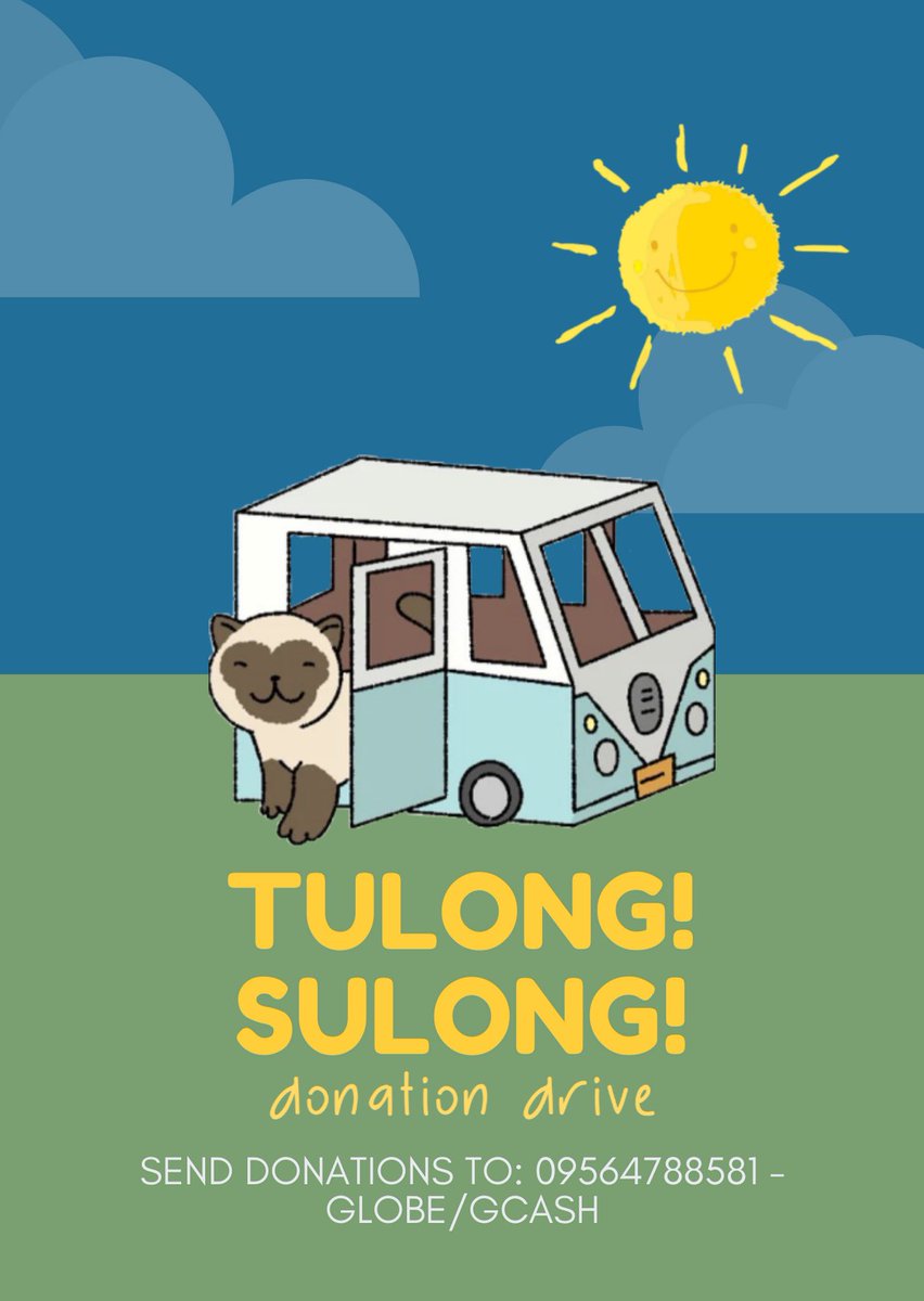 tulongsulong's tweet photo. Greetings! We are Tulong Sulong, a non-profit organization of the youth with an ongoing donation drive and still accepting for monetary donations. The proceeds will be directly sent to independent volunteers in Cagayan! Thanks!

Send your donations to our Gcash! 
09564788581 https://t.co/uTwHlyIyqA