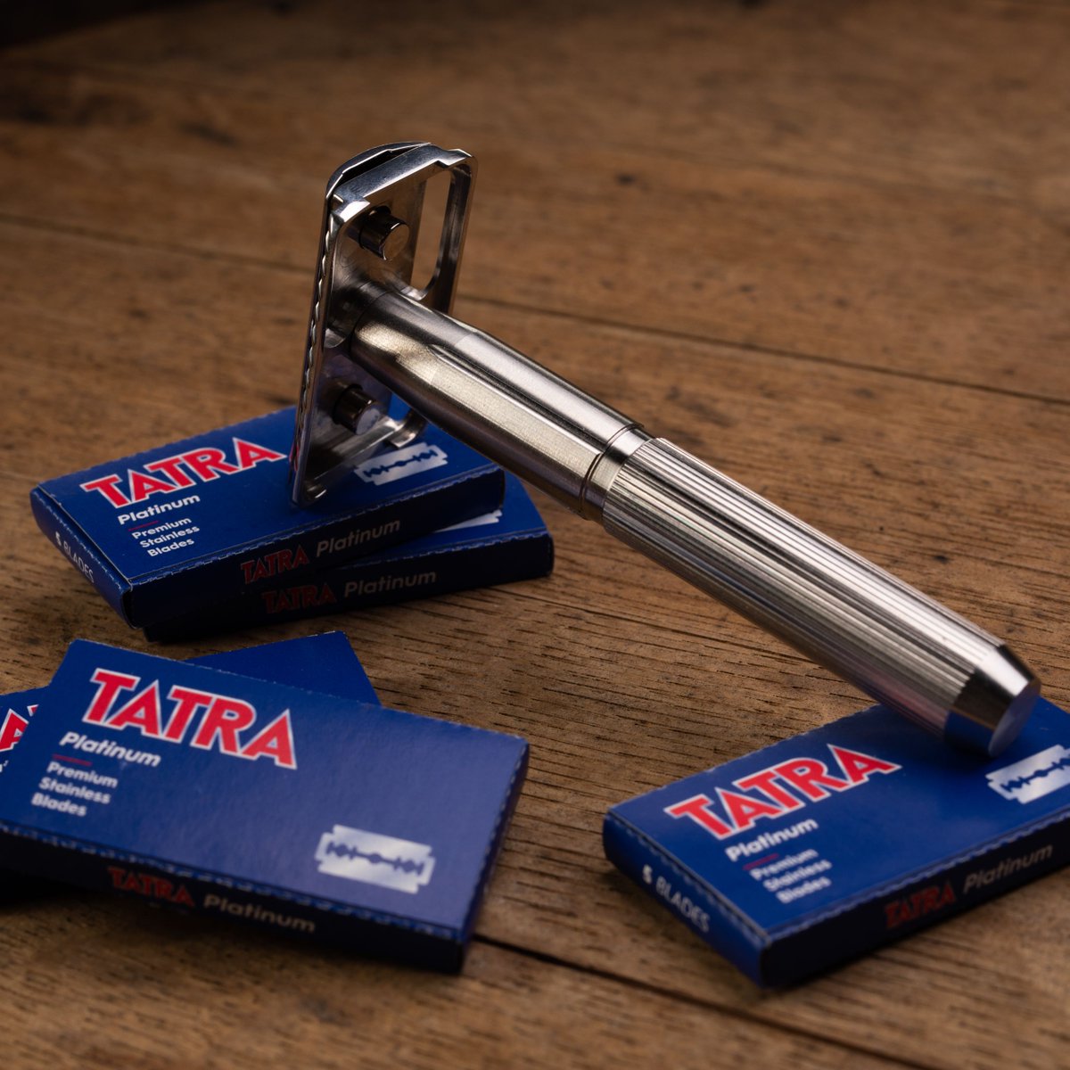 Did you know that we include Tatra Safety Razor Blades with our kits?
We tried many different blades, but we decided to partner with Tatra. Why? The blade pairs perfectly with our razors!

#safetyrazor #wetshave #shave #wetshavingclub