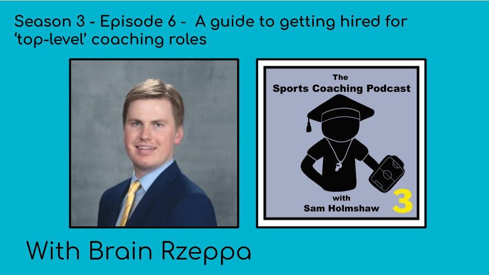 CoachSeminarPod's tweet photo. NEW EPISODE🎙🎧🔊

S3EP3 - A guide to getting hired for 'top-level' coaching roles - with @brianrzeppa 

Listen here👉https://t.co/inXGhpb3qq

Podcast website🎙👉https://t.co/RIoEOJRobq

Check out Brian's book here👉https://t.co/XT1lzPY3pj https://t.co/jC0HZuEsDH