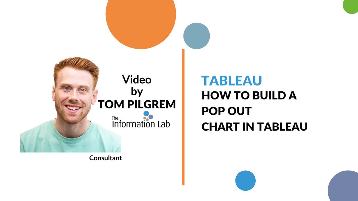 How do I build a Pop Out Chart in #Tableau?

Grab that Tuesday coffee, take (just over) three minutes &amp; find out right here from our very own <a href="/Tom_Pilgrem/">Tom Pilgrem</a>

#Tableau #TableauTips #Data #DataViz #treatyourselftotime 

youtu.be/ZJ_X0xqCnXg