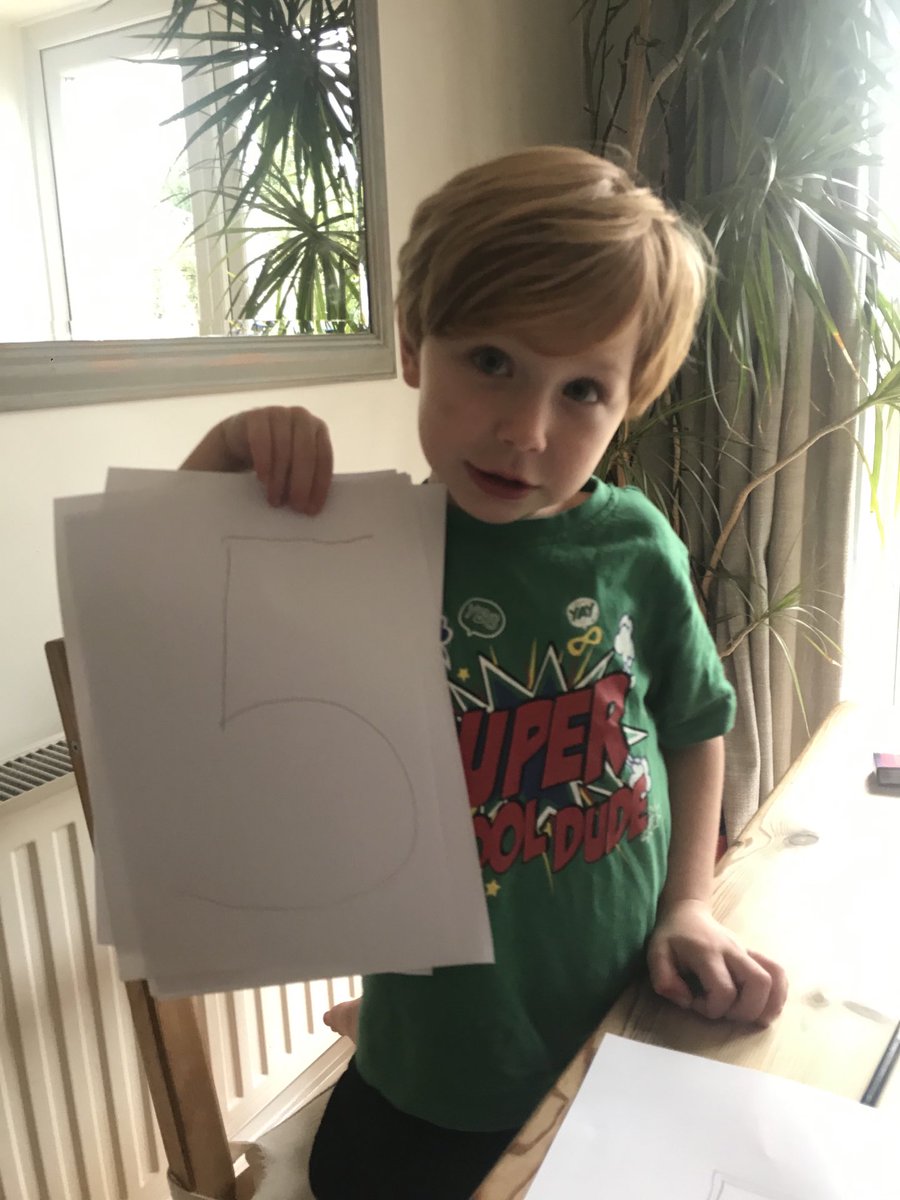 elmaund's tweet photo. Arlo working hard on his number 5, collected 6 groups of 5 and still going...
⁦@ParkMalmesbury⁩ https://t.co/GoguzvWLC5