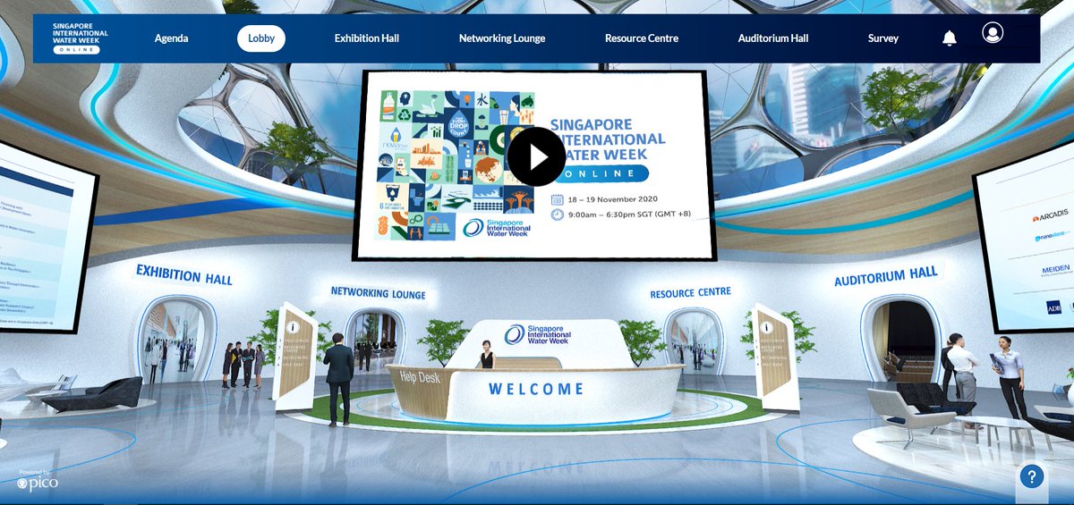 WaterWeekSG's tweet photo. SIWW Online begins tomorrow, 18 Nov at 9am SGT! Join us for 9 thematic webinars, visit close to 100 international exhibitors' virtual booth, the Exhibitor Showcase & Expo Hour. To be able to access the webinars till 16 Dec, sign-up now via https://t.co/ghKsdkBH6z https://t.co/miU5G3sVaS