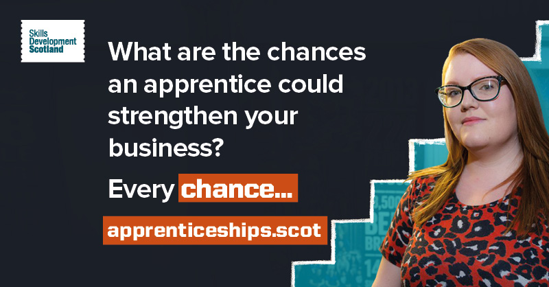 apprentice_scot's tweet photo. Apprenticeships provide the skills you need to adapt, sustain and strengthen your business. If you can give someone a chance through an apprenticeship, we can help with the costs. #WeAreScotland

Find out more: https://t.co/aY2Rvke5SJ https://t.co/MdHMAl2nn3