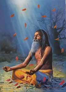 2. Tapa -- doing Aradhna even in tough times and pain is Tapa. It is only possible if we have faith on Ishwara. If a person keep doing bhakti even in pain that is the best type of bhakti. Tapa is hard to do but it is essential for attaining Ishwara.