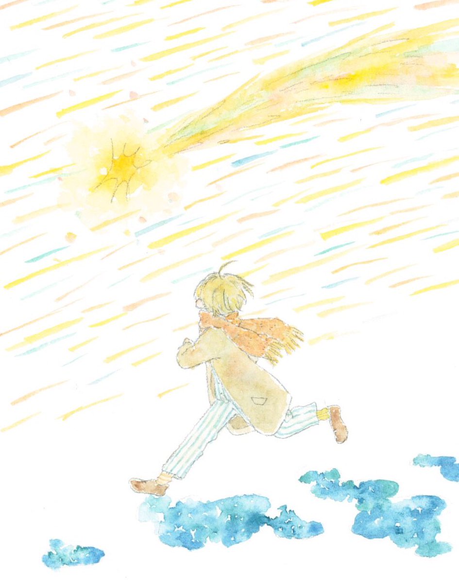 ao_chr's tweet photo. 今日しし座流星群だって。 https://t.co/GDioPVkbvY