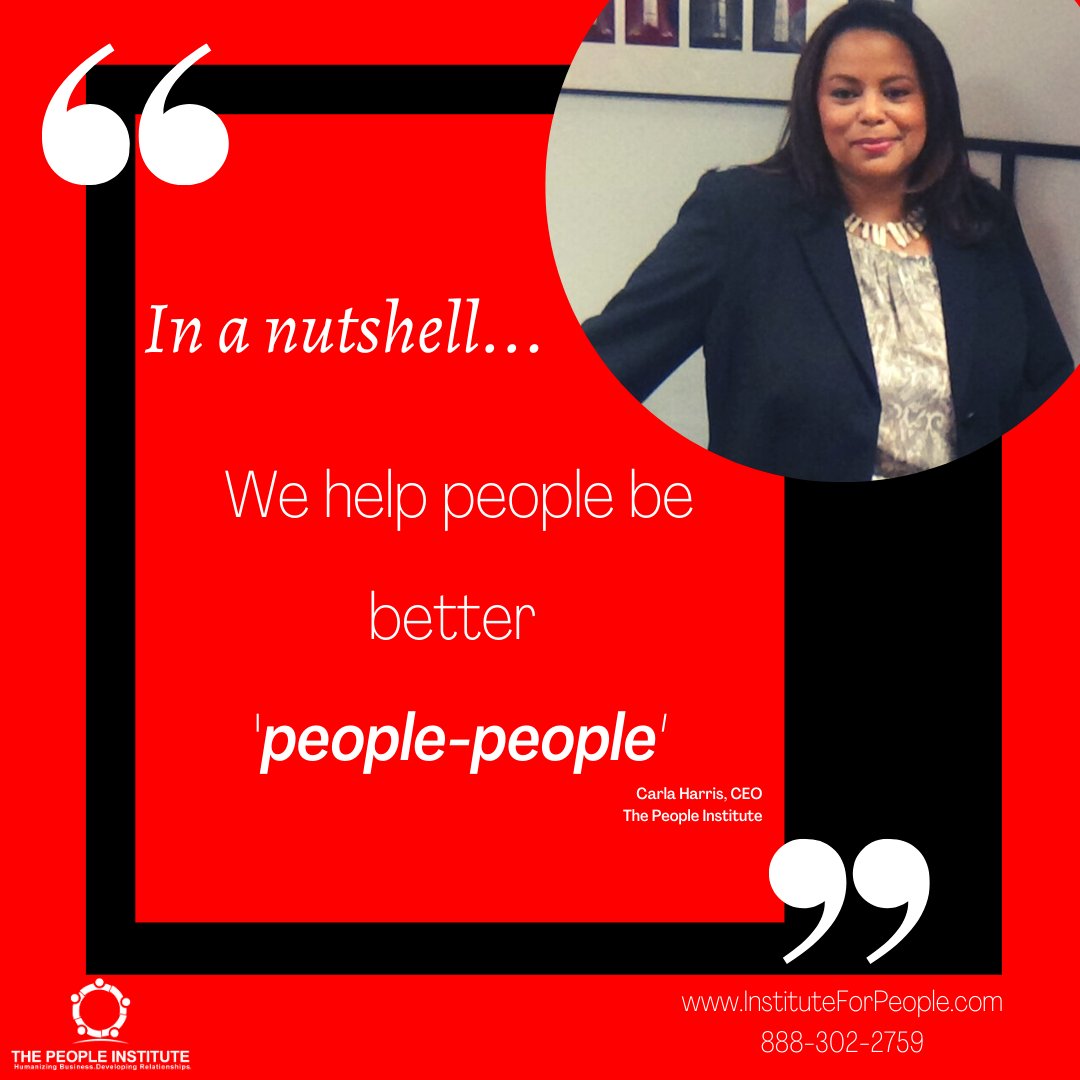 InstitutePeople's tweet photo. It is so simple...we help people be better PEOPLE people.  That is all we do. 

Kindness goes a very long way.

#essentalskills  #leadership  #bekind https://t.co/l3OPcsIkFS