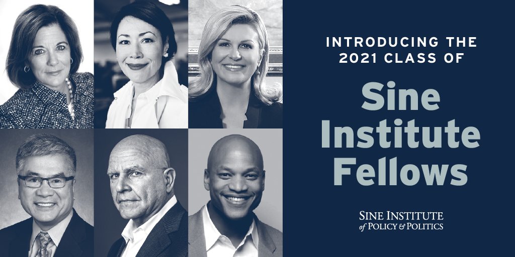 AUSineInstitute's tweet photo. The Sine Institute is thrilled to announce its third class of Spring Fellows, welcoming renowned U.S. &amp; global experts in national security, social justice, diplomacy, business, and the media. #2021SineFellow (1/2) https://t.co/wL4Qy3Z5qP