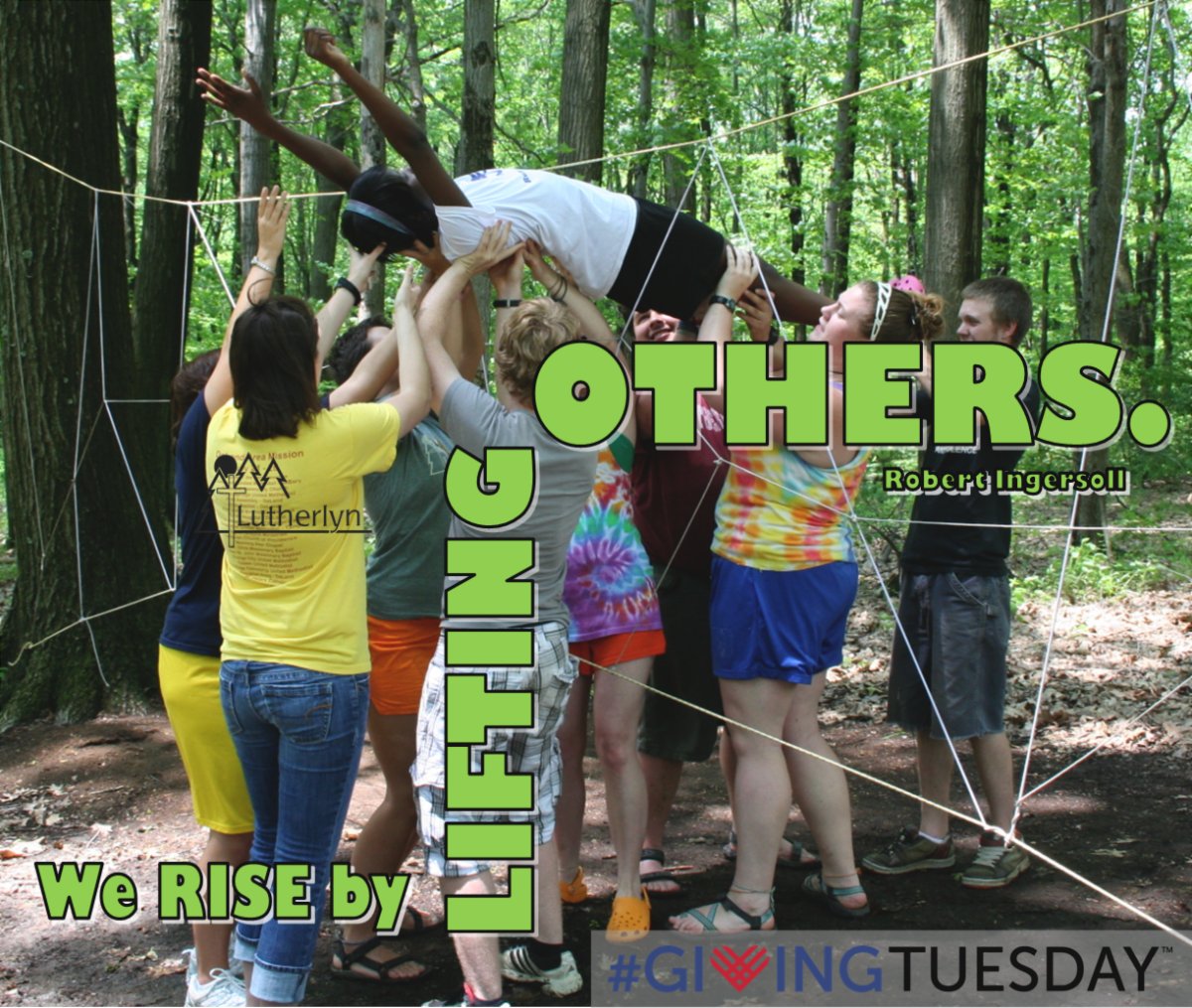 CampLutherlyn's tweet photo. Help Lutherlyn receive double donations! #GivingTuesday https://t.co/DEbCnLvIbt https://t.co/MAUlqOZBsl