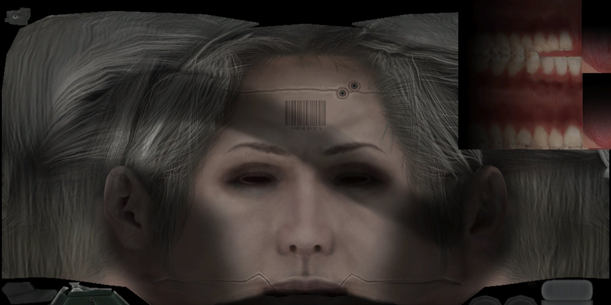 Metal Gear Rising Raiden Face