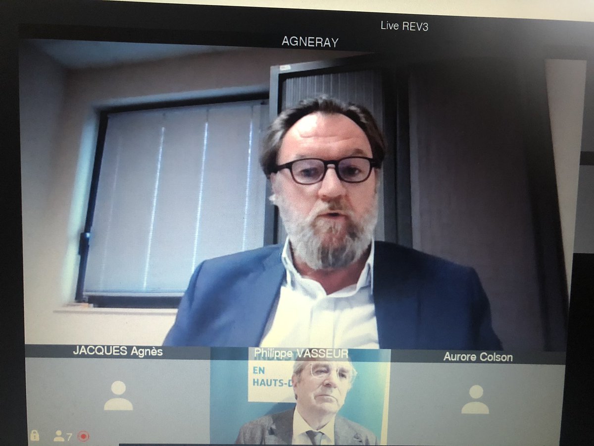 rev3's tweet photo. 🎥🖥♻  #les1213derev3 Webinaire 5 « Vers de nouveaux modèles économiques grâce à l’économie circulaire »

Témoignage de @FranckAgneray, de l’entreprise #Astradec, accompagnée par @rev3 pour améliorer ses centres de tri dans les @hautsdefrance https://t.co/oma9qShno7