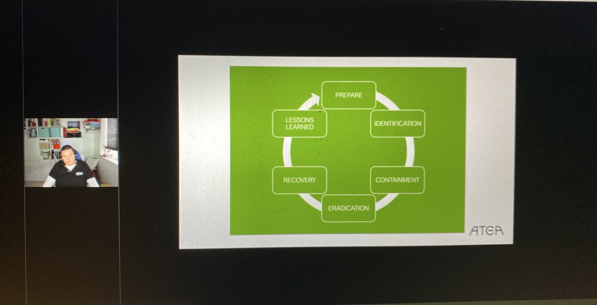 Ane Svensli (@svensliane) on Twitter photo På dag 2 av KiNS-Tech er <a href="/VegardKjer/">Vegard</a> innom og tar opp lessons learned etter 6 år med Incident Response. Hva har våre hendelseshåndterere lært av hendelser så langt? Dette er interessant for alle typer virksomheter.
<a href="/TTmmernes/">Thomas Tømmernes</a> <a href="/AudunRisberg/">Audun Risberg</a> På dag 2 av KiNS-Tech er <a href="/VegardKjer/">Vegard</a> innom og tar opp lessons learned etter 6 år med Incident Response. Hva har våre hendelseshåndterere lært av hendelser så langt? Dette er interessant for alle typer virksomheter.
<a href="/TTmmernes/">Thomas Tømmernes</a> <a href="/AudunRisberg/">Audun Risberg</a>