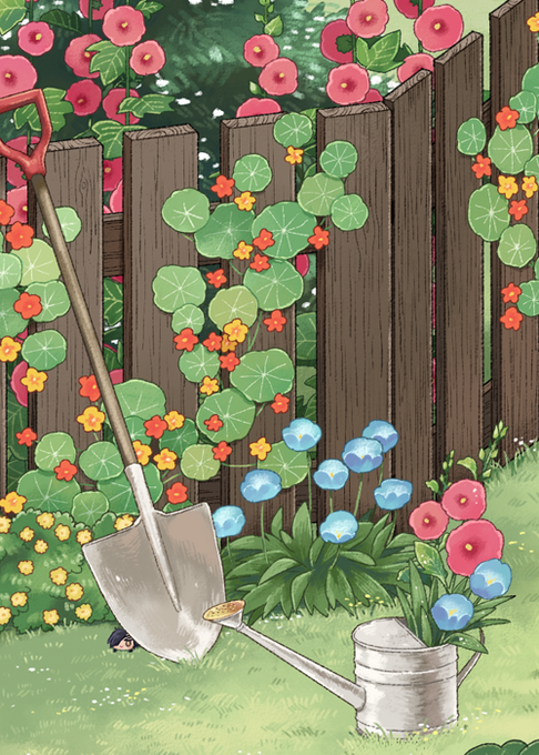 「wooden fence」 illustration images(Latest｜RT&Fav:50)