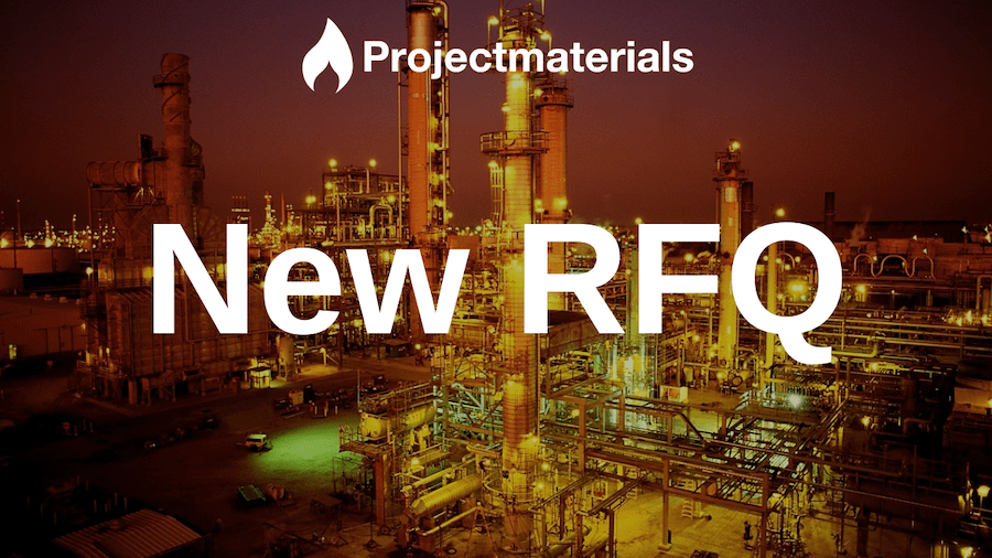 proj_materials's tweet photo. ✌ NEW RFQ: C276 PLATE
Click to bid--> https://t.co/1aDDipJ3tE
#pipes #valves #fittings #flanges #gaskets #studbolts #pressurevessels #oilandgas #steel #piping #pipelines #epc https://t.co/qsFU5nrlco