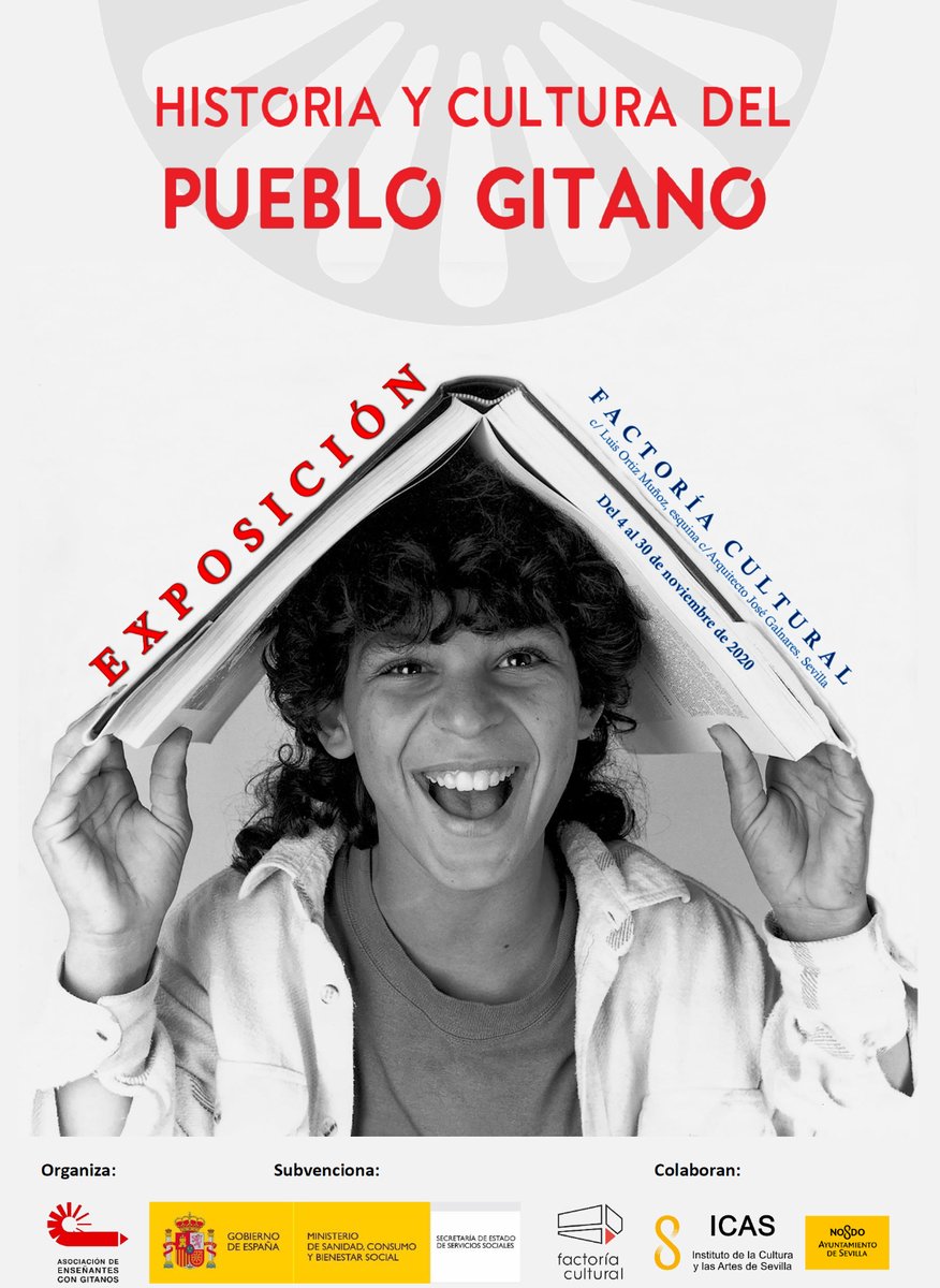 Ayto_Sevilla's tweet photo. Hoy se celebra el Día de los Gitanos y Gitanas Andaluces. La Asociación de Enseñantes con Gitanos (AECGIT) nos invita a conocer de cerca su historia y cultura con esta exposición en #FactoríaCultural (hasta el 30 de noviembre): https://t.co/ljYdtkEkhd https://t.co/pkIX2yNlT4