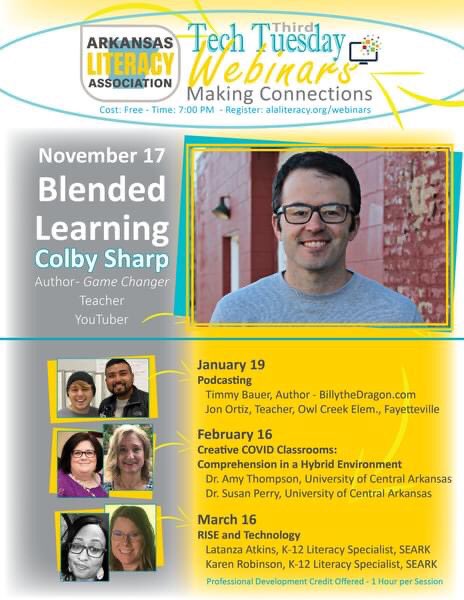 Happening tomorrow evening at 7:00 PM!

Still time to sign up!  Deadline to register:  noon!  Then, links will be emailed again!

Sign up here:
alaliteracy.org/Webinars

See you there!