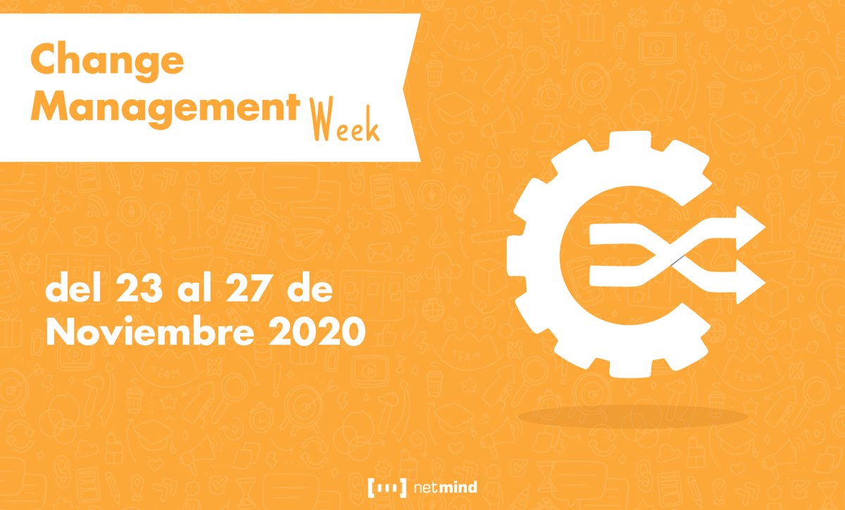 ¡Se acerca la Change Management Week!🦸‍♀️

Una semana repleta de artículos, sorteos, directos y juegos interactivos sobre la Gestión del Cambio organizacional.

📆  23-27 nov. en nuestras redes

¿Estáis preparados para ser el cambio?  #BeTheChange #alwayslearning