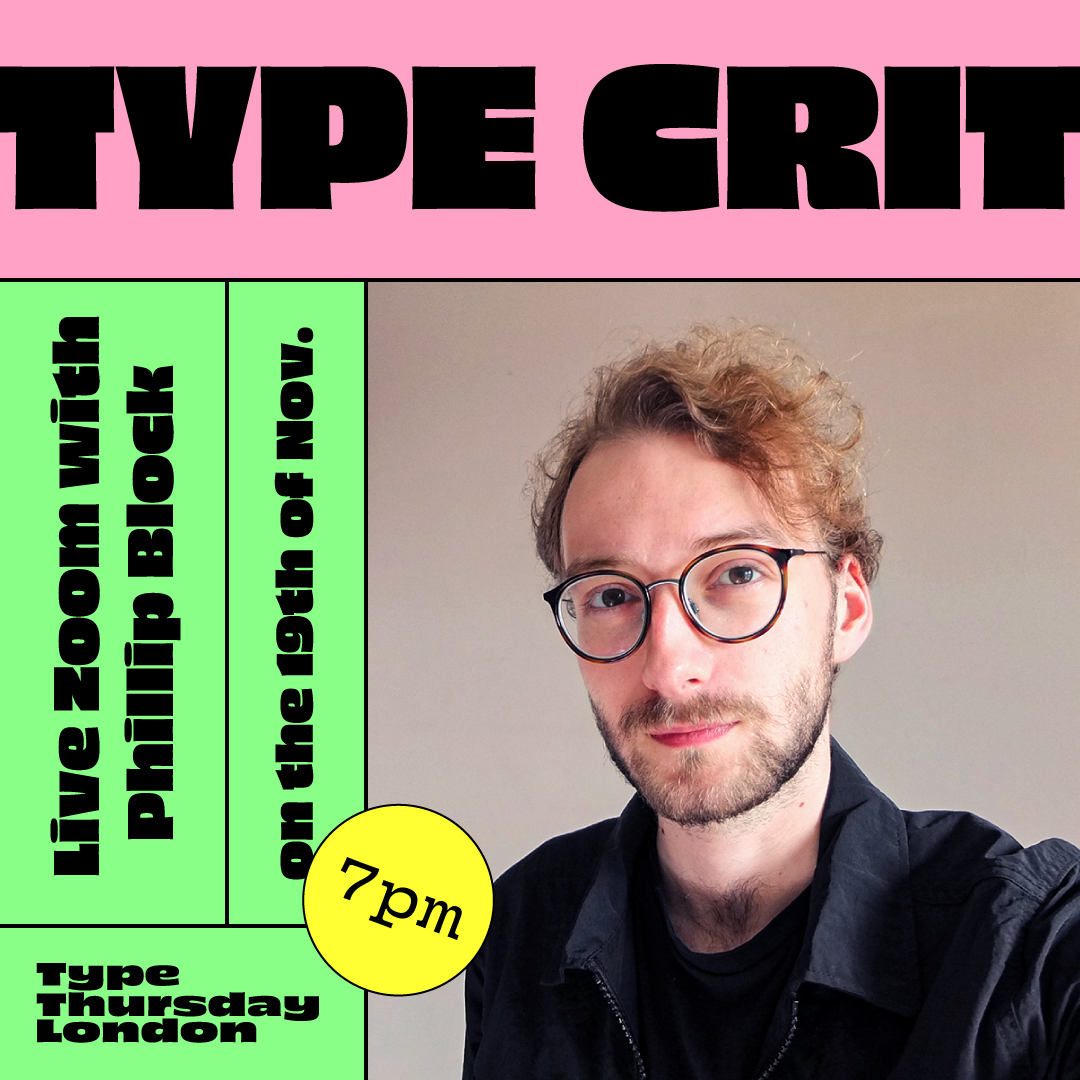 Grab your FREE ticket for our type crit this Thursday at 7pm! 

eventbrite.com/e/typethursday…