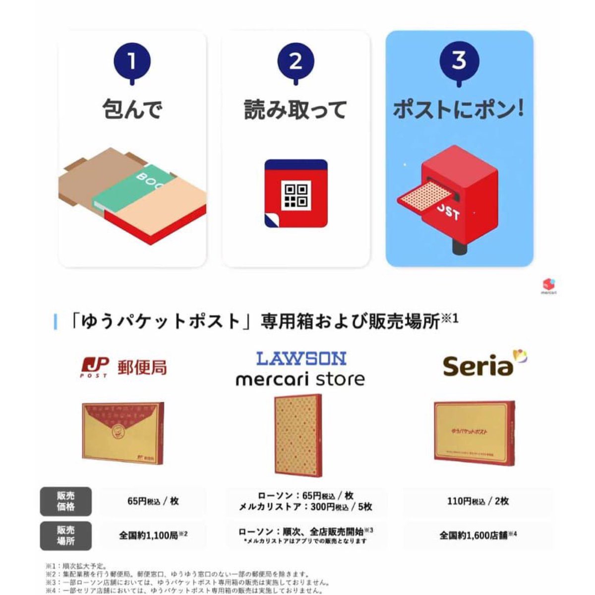 ট ইট র ミニマリストしぶ 着なくなった服3着をメルカリのゆうパケットポスト で配送したら簡単すぎて涙でました 梱包材のqrコードをスキャンして 近所のポストに投函するだけ 早朝深夜だろうと 近所にコンビニや郵便局が無かろうと 人と対面せずに送れ
