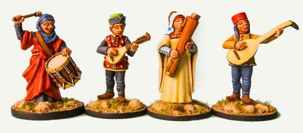 Last week the guys at Eureka shared some greens of our forthcoming Medieval Musicians - a great addition to any Medieval gaming table, now available as the full band or by section.

More information here:
eurekaminuk.com/pages/28mm-med…

eurekaminuk.com/collections/me…

 - Nick