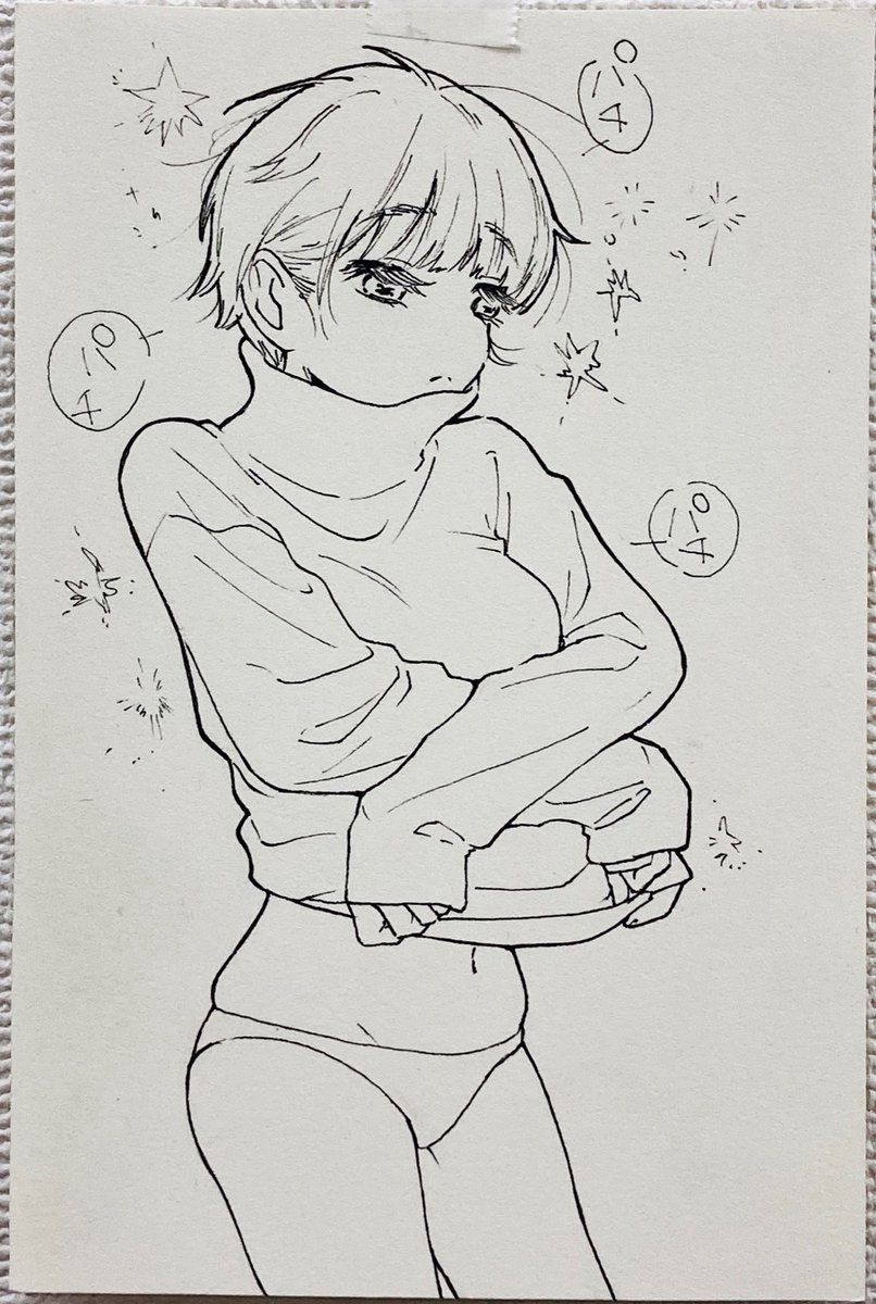 エッ…めっっちゃ可愛い…何この子…!!!胸の膨らみヘソ全て良い?????
やはり天才でわないか私…? 