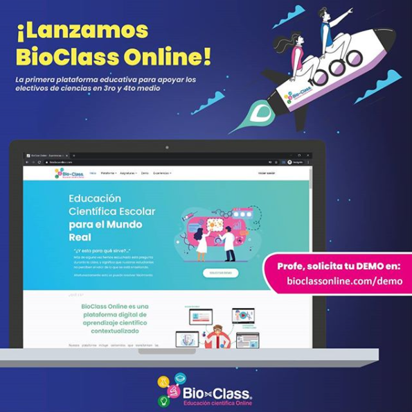 CG_Ventures's tweet photo. Descubre la nueva plataforma de #BioClass para apoyar el trabajo docente y aprendizaje de los estudiantes escolares de ciencias. Solicita tu demo gratuita en https://t.co/KkkmJfi9ws https://t.co/9FE6IZfSFw
