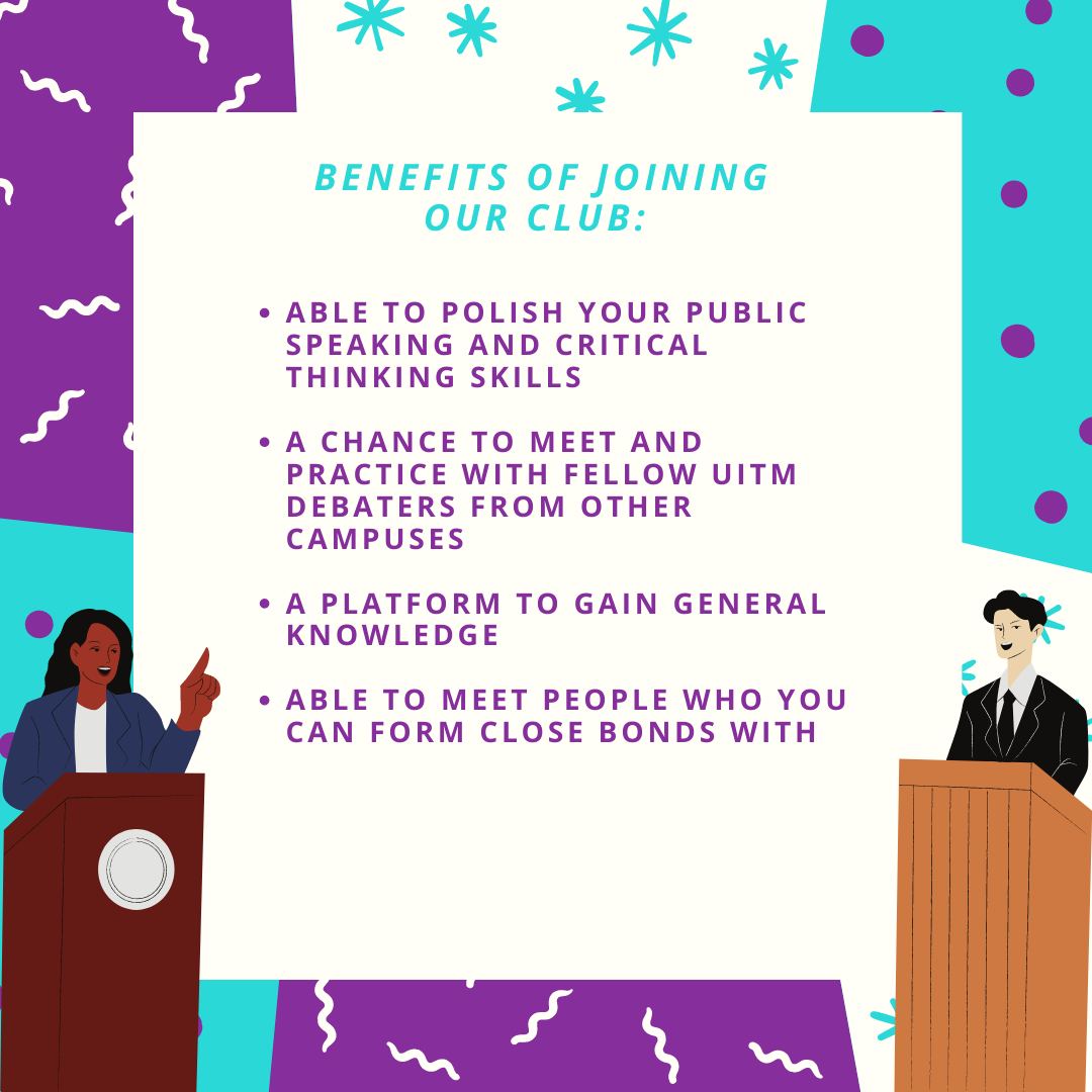 debatorators3's tweet photo. Are you interested in debate or public speaking? Were once a debater during your highschool or diploma years? Interested in handling events? 
Say no more! We currently recruiting new members!

Register now at: https://t.co/iqCJ2IuQkL https://t.co/Qyqr1XJqd9