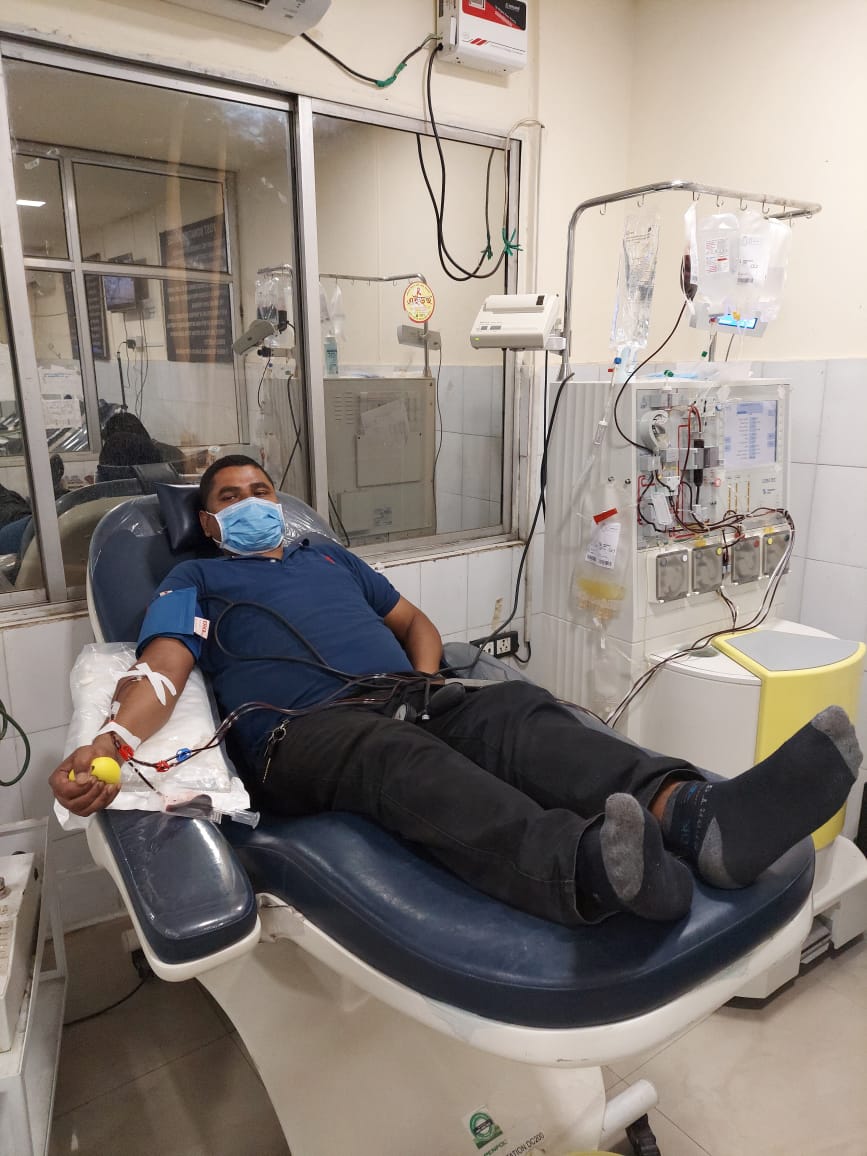 AssamCovid's tweet photo. GMCH Covid Hospital.

#AssamPlasmaHero

Your #Plasma can save #TwoLives

We still need your help to save more #Lives.

- Prashanta Bhuyan, Guwahati 

#AssamFightsCorona https://t.co/43v1uHow44