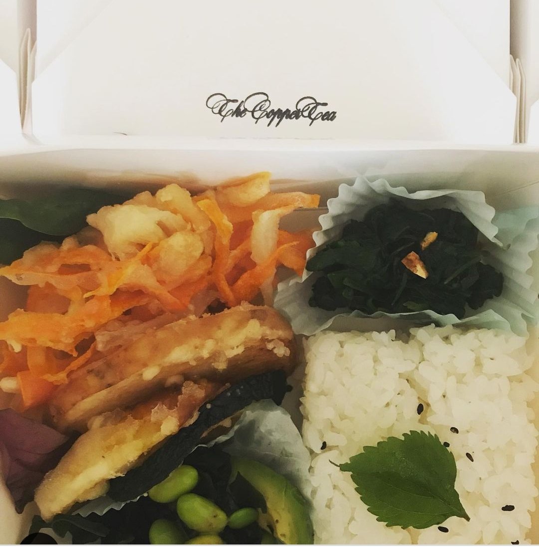 Love_SE4's tweet photo. Lewisham Ways slice of Japan. Delicious lunch boxes you have to try๐๐๐๐ฏ๐ต @copper_tea โค #supportlocal #supportsmallbusiness #LewishamWay https://t.co/z3t6Udax2w