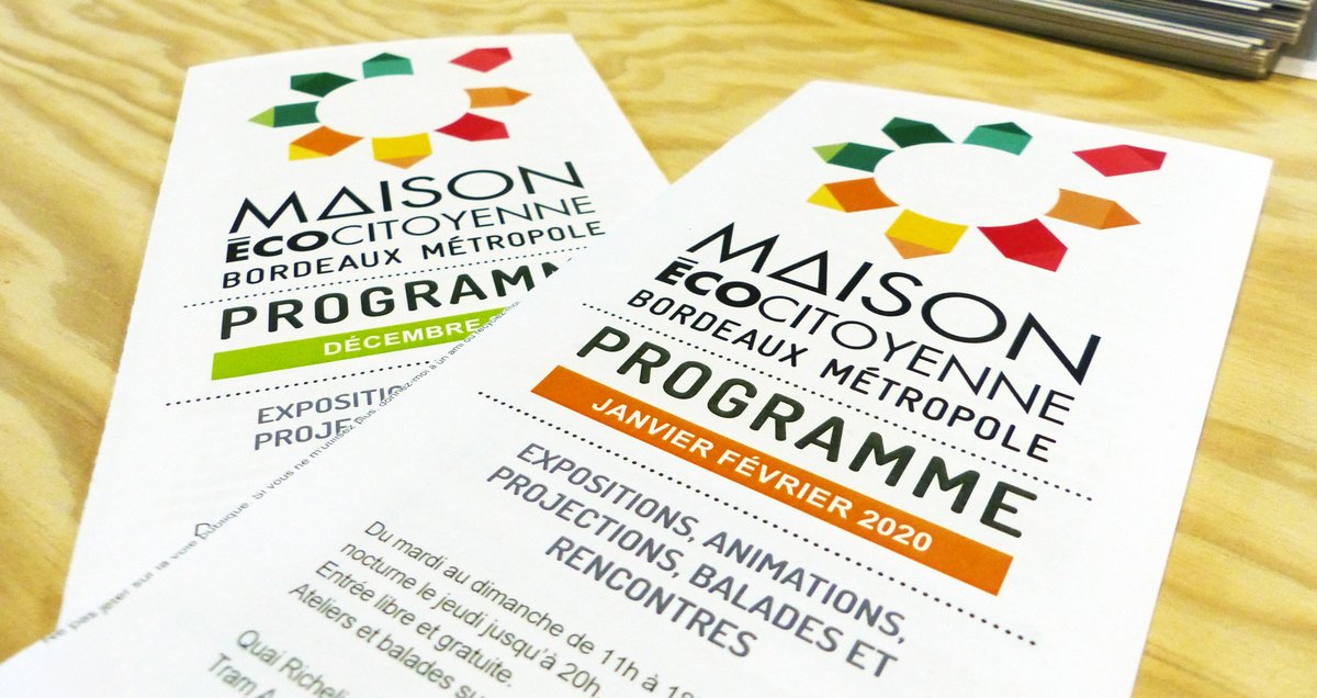 [ #PROGRAMME ] 

Les partenaires de la Maison Écocitoyenne s'adaptent et vous proposent des animations et des rencontres en ligne.
Découvrez le programme des prochain jour, mis à jour régulièrement ⤵️

maisoneco.bordeaux-metropole.fr/la-maison-ecoc…