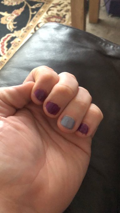 Sitting doing my nails while taking calls 😂 https://t.co/pXGnRLJeiJ<a href="/tag/mytwitteranniversary"class="tags"><span>#mytwitteranniversary</span></a>