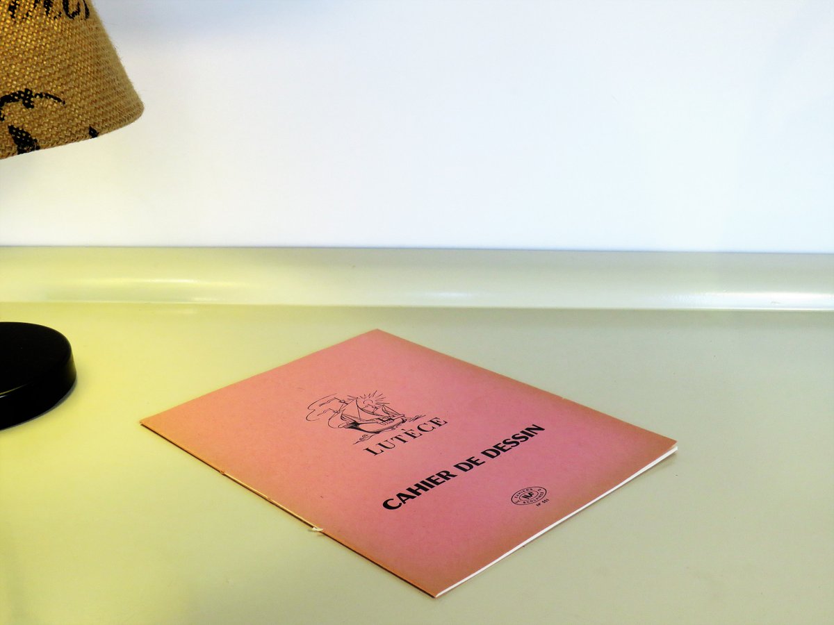MaLanterne's tweet photo. French Vintage LUTECE School Book, Exercises Book, Unused Paper Book, School Notebooks, Cahier de Dessin, French Drawing Book, 70s https://t.co/ikPeZ81nD7 #Vintage Fashion #BlackFriday #Mask #Retro #Christmas #GIFT #FREESHIPPING #covid-19 #PinkCover https://t.co/wAzYWamuwT