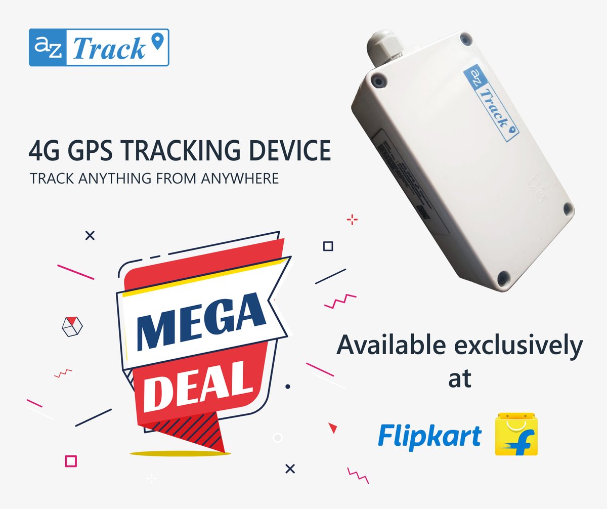 asiczen's tweet photo. azTrack now Exclusively available @Flipkart
Grab the offer Now!!!
#azTrack #Asiczen #GPStracker #GPSSecurity #Smart #makeinindia #vehicletrackingsystem #vocalforlocal #IoT #cuttingedge #trackingsolution #embedded #flipkart #Offer https://t.co/9GOdTkBEdQ