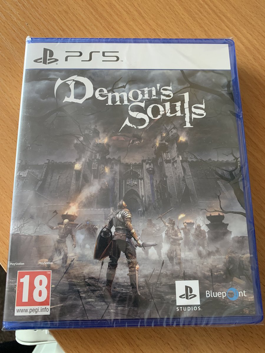 Otronic_Rob's tweet photo. Look what just landed, 2 days to go!! ⏱#DemonsSouls #Soulsborne #PS5Launch #Uk #PS5 https://t.co/z8pQdpmALT