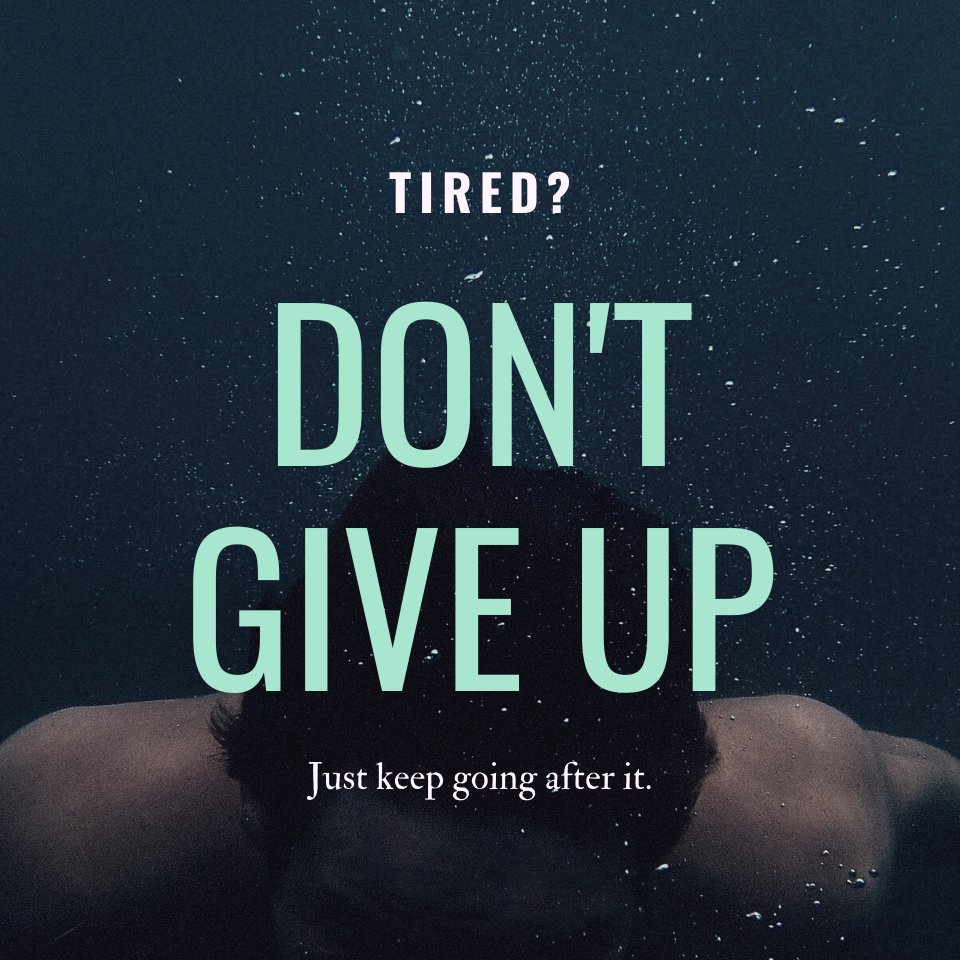 Relentlessly focus on your mission. Remember your why &amp; why not. 

Just don't give up!

🌐: sporkey.com

#sporkey #sports #fitness #workout #exercise #play #usa #nyc #football #basketball #golf #tennis #nfl #nba #soccer #games #explore #team #player #fun #loa #chicago
