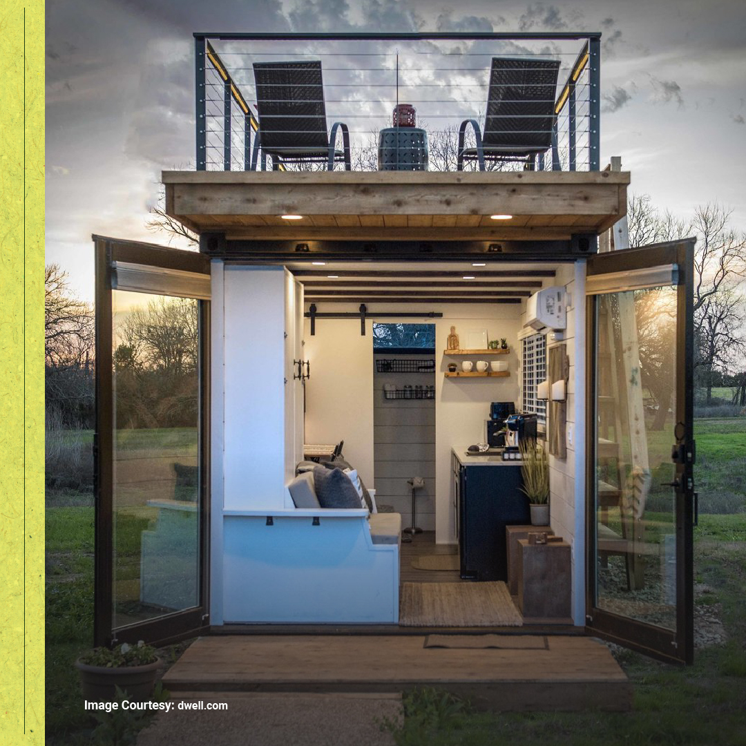 Salah satunya adalah #microhouse concept! Untuk membangun #rumahmikro kamu bisa memanfaatkan #kontainerbekas. Rumah kontainer hanya memerlukan lahan seluas 26,2 meter persegi. Meski mungil, rumah bisa dilengkapi ruang tamu, dapur, kamar mandi, dan kamar tidur. https://t.co/PomnlV288P