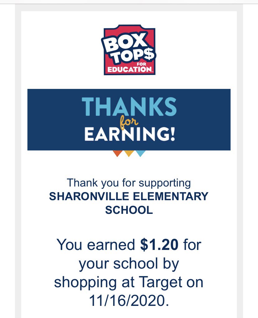 AmyGoohsHard's tweet image. Last year, the Box Top Program was updated. Occasionally you’ll still find a Box Top to clip, but with the #BoxTops App, we can now scan our receipts within 14 days to have Box Tops credited straight to #SHElem. Thanks for your participation! #VikingDiff @VikingDiff @HeirJordanK5
