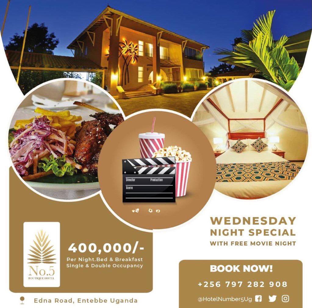 Just here to remind you, incase you forgot about our weekly Wednesday special offer.

#luxurywithstyle #Wednesday #movienight🎬 #midweekbreak #hotelnumber5 #specialoffer #travelready