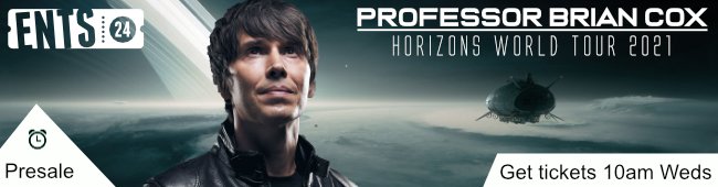 PRESALE // Having set two Guinness World Records with his previous sell-out World Tour, @ProfBrianCox is back with a brand-new arena show for 2021. Get your tickets 48 hours early from 10am Wednesday 18th November >> https://t.co/JutCbUizWT https://t.co/Q0XAZxoTgI