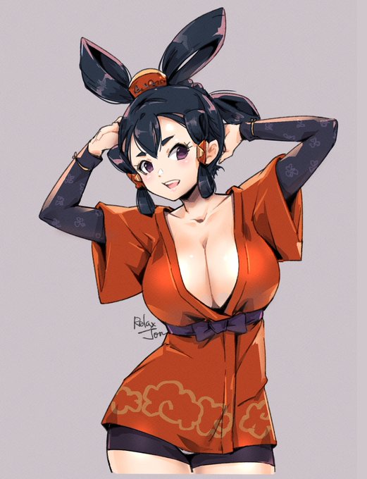 天穂のサクナヒメ #天穂のサクナヒメ #癒しの美巨乳 #巨乳 https://t.co/UuvoclwpYb 