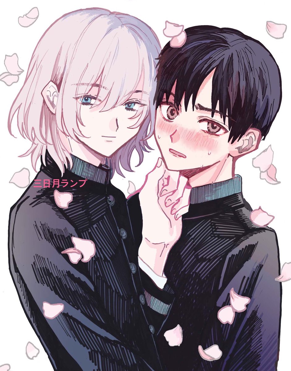 #皆さん線画と塗った後をみせてください
6話の扉のやつ〜、
塗りはデジタルだけど線はいつもアナログよ、! 