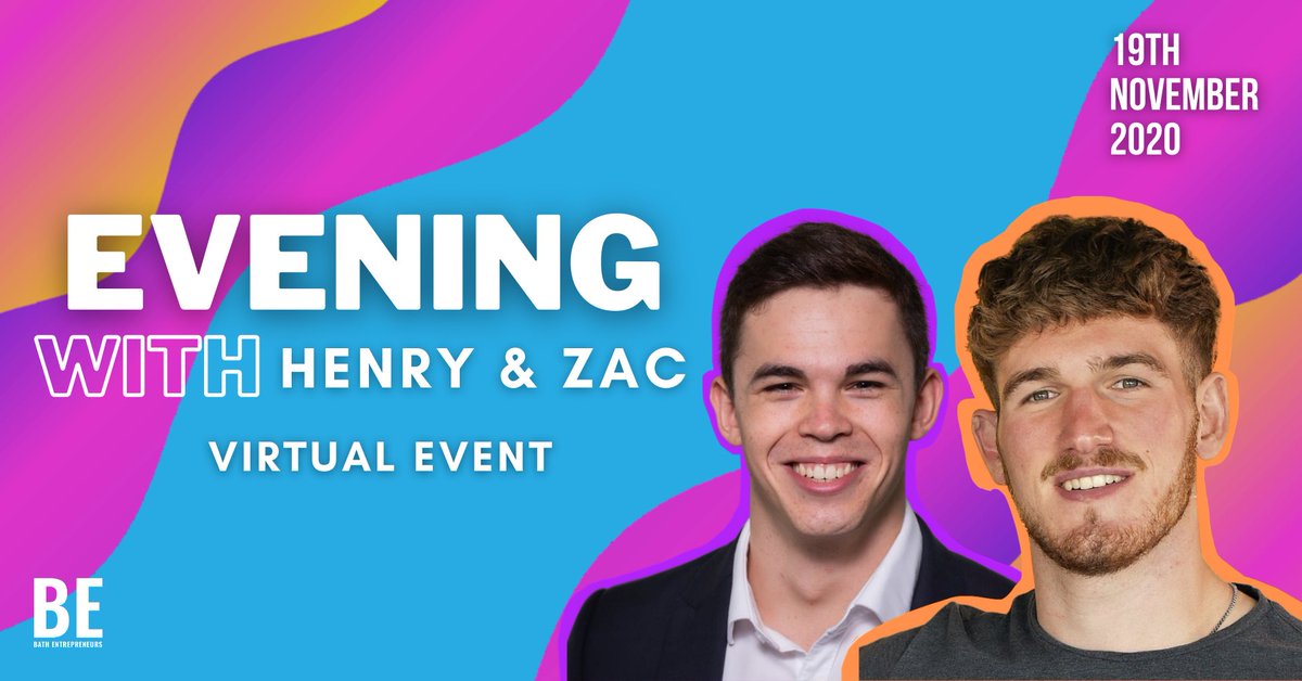 bathentrep's tweet photo. Zac and Henry are coming this Thursday (19th Nov) to talk about their journey founding marketplace start-up CONNEX.
Want to know about testing assumptions, getting an MVP to market and how to be end-user obsessed? This evening is for you!
Find details here:https://t.co/3aij4iRHF5 https://t.co/zzyLFvMY9f